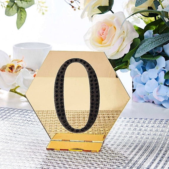 BalsaCircle 4" Black Solid Letter Number Self-Adhesive Rhinestones Gems Sticker