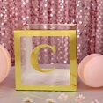 thumbnail image 1 of BalsaCircle 4 Gold 5" Letter C Cardstock Stickers Backdrop Wall Party Decorations, 1 of 8