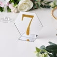 thumbnail image 1 of Balsa Circle 4" Gold Number 7 Rhinestones Sticker, 1 of 6