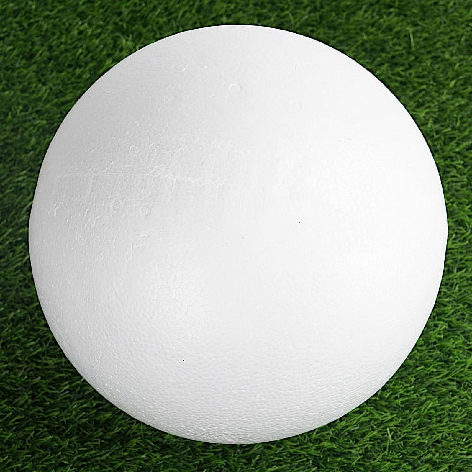 Balsa Circle 4 Pieces 8" White Crafts Foam Balls for Crafts DIY Kids Art School Projects Wedding Birthday Party Supplies