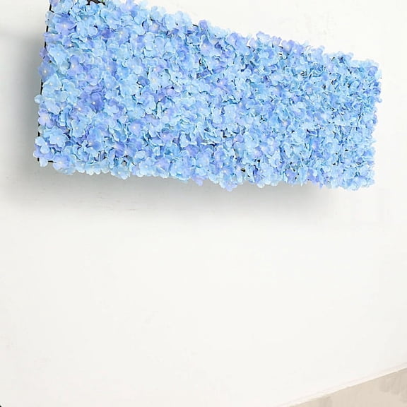 BalsaCircle 4 Silk Hydrangea Flowers 11 feet UV Protected Wall Photo Artificial Background