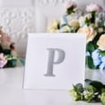 thumbnail image 1 of Balsa Circle 4" Silver Solid Letter Solid Number Self-Adhesive Rhinestones Gems Sticker, 1 of 8