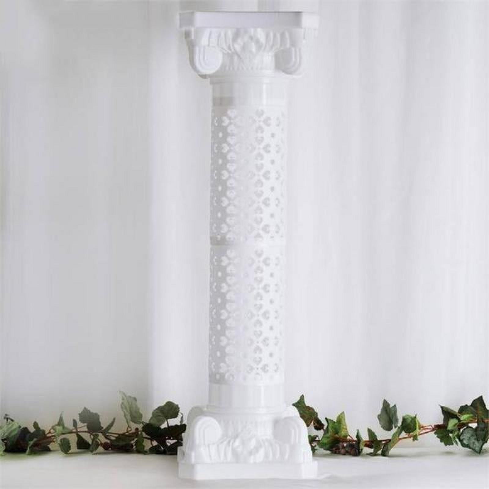 42 X 12 X 12 Black Display Pedestal Stand Riser Column Pillar Plinth 
