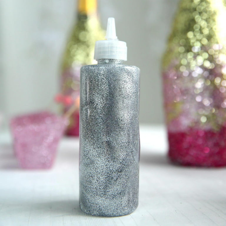 Sparkly Extra Fine DIY Art Glitter Glue 4 oz Bottle