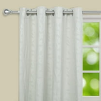 BalsaCircle 42-126" Silver Adjustable Metal Finish Curtain Round Rod Set