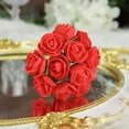 thumbnail image 1 of BalsaCircle 48 Red Faux Roses 4" Artificial Foam Flowers Stems Wedding Centerpieces, 1 of 8