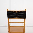 thumbnail image 1 of BalsaCircle 5 Black Velvet Ruffled Stretch Chair Sashes Wedding Party Catering Decorations, 1 of 8