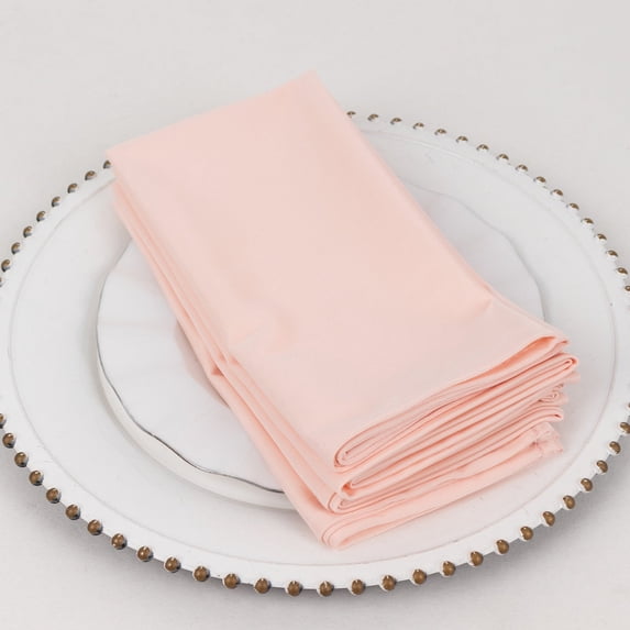 Balsa Table Material Balsa Circle 5 Blush Premium 20x20 in Scuba Polyester Dinner Table ...
