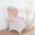 thumbnail image 1 of BalsaCircle 5 New Satin Chair Sashes Bows Ties Mauve, 1 of 5