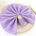 thumbnail image 1 of Balsa Circle 5 Pieces 20" Polyester Fabric Napkins Lavender, 1 of 8