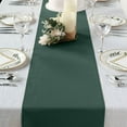 thumbnail image 1 of BalsaCircle 5 Pieces Hunter Green 12" x 108" Polyester Table Top Runners Wedding Party Linens, 1 of 8