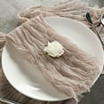 thumbnail image 1 of Balsa Circle 5 Pieces Nude Beige 21" Cheesecloth Gauze Cotton Table Napkins, 1 of 8
