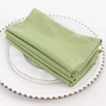 thumbnail image 1 of Balsa Circle 5 Sage Green Premium 20x20 in Scuba Polyester Dinner Table Cloth Napkins Party Events Decorations Supplies, 1 of 8