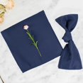 thumbnail image 1 of BalsaCircle 5 Premium Navy Blue Polyester 20x20" Dinner Table Cloth Napkins Party Events Reception Decorations Supplies, 1 of 8