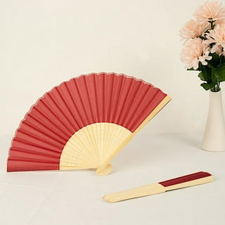  Wedding fans for guests, Paper fans, Wedding favors, Hand fan,  Wedding Program fans, Custom, Bulk 100 : Handmade Products