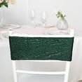 thumbnail image 1 of Balsa Circle 5 Spandex Chair Sequined Sashes Wedding Decorations Hunter Green, 1 of 8