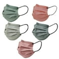 thumbnail image 1 of Balsa Circle 50 Assorted 3 Layer Breathable Disposable Face Masks Protective Covers Pollution Dust Germs, 1 of 7