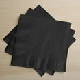 thumbnail image 1 of Balsa Circle 50 Black Disposable 2 Ply Soft Dinner Cocktail Paper Napkins Party Events Tableware Decorations Supplies, 1 of 5