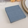 thumbnail image 1 of BalsaCircle 50 Dusty Blue Disposable 2 Ply Soft Dinner Cocktail Paper Napkins Party Events Tableware Decorations Supplies, 1 of 8
