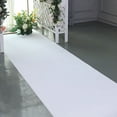 thumbnail image 1 of Balsa Circle 50 Feet White Glittered Aisle Runner Engagement Bridal Shower Decorations, 1 of 8