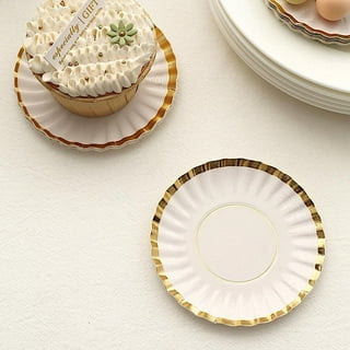  Remerry Small Paper Plates Small Disposable Plates Paper Plates  Bulk White Square Plates Dessert Plates Cake Paper Plates Party Snack  Plates Sugarcane Bagasse Fiber Plates (300 Pcs, 4.13 x 5.51 Inch) 