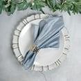 thumbnail image 1 of Balsa Circle 50 Pieces 20" x 20" Dusty Blue Premium Velvet Napkins Home, 1 of 8