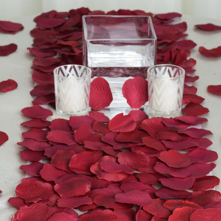 500Pc Wedding Rose Petals Decorations Artificial Flowers Girl