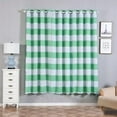 thumbnail image 1 of BalsaCircle 52" x 84" Mint Green Cabana Stripe Curtains Drapes Panels Grommet Window Treatments Decorations, 1 of 8