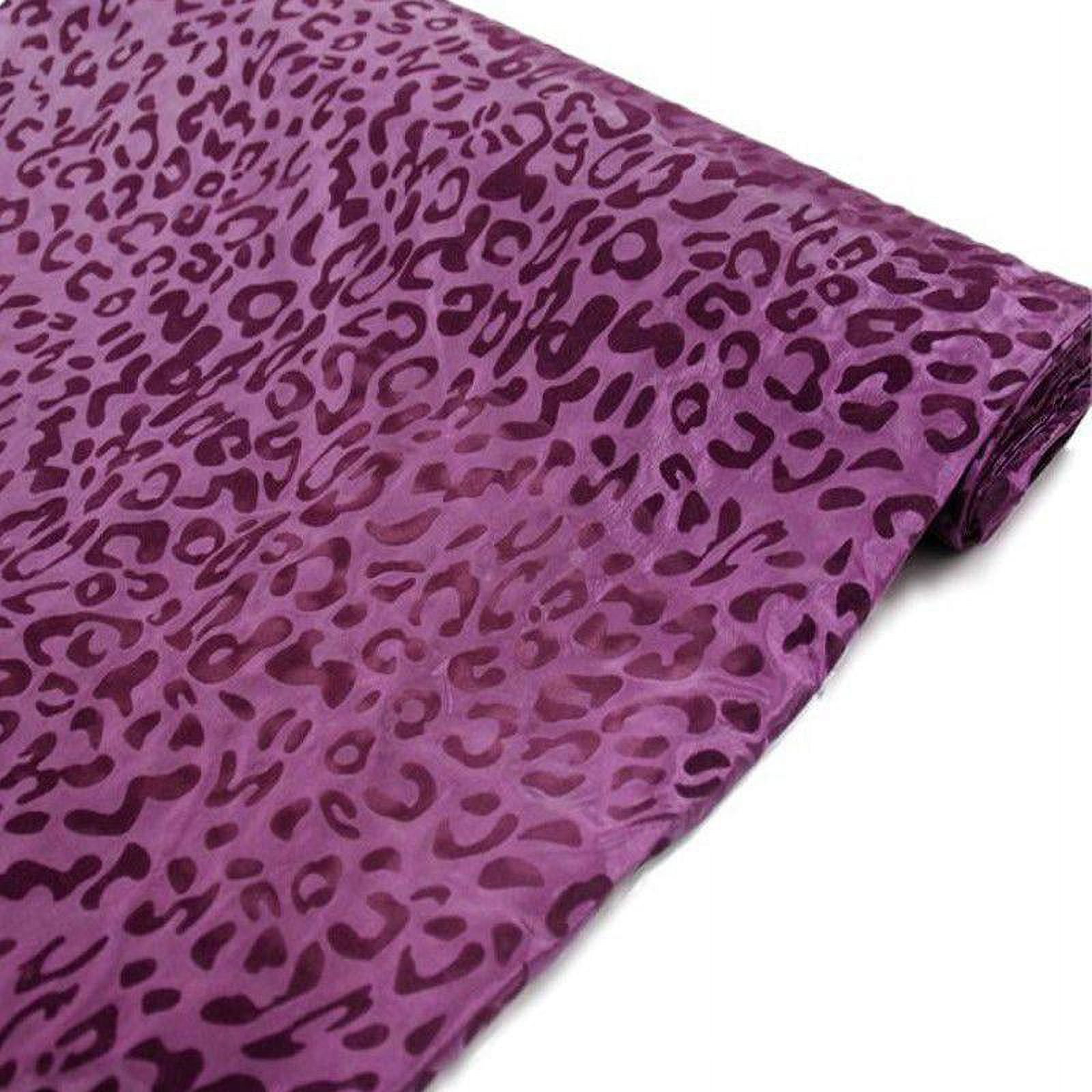 BalsaCircle 54" x 10 yards Leopard Animal Safari Print Fabric Bridal ...