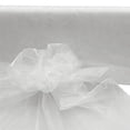 thumbnail image 1 of Balsa Circle 54" x 40 yards Sheer Organza Fabric Put Up Bolt White, 1 of 4