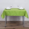 BalsaCircle High-Quality 54" x 54" Square Polyester Tablecloth - Stain ...