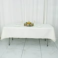 thumbnail image 1 of Balsa Circle 54x96 in Ivory Premium Polyester Rectangular Tablecloth Party Event Reception Decorations Supplies, 1 of 8