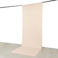 thumbnail image 1 of BalsaCircle 5x14 feet Blush 4-Way Stretch Spandex Divider Backdrop Curtain Home Decorations, 1 of 7