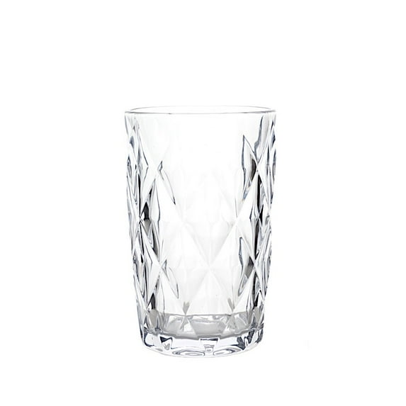 Balsa Circle 6 Cleare 12 oz Crystal Reusable Glass Whiskey Tumbler Glasses Wedding Party Events Decorations Supplies
