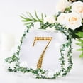 thumbnail image 1 of Balsa Circle 6" Gold Solid Number 7 Self-Adhesive Rhinestones Gems Sticker, 1 of 7