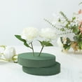 thumbnail image 1 of BalsaCircle 6 Green 6 in Round Floral Foam Blocks for Fresh Flowers for Fresh Flowers Wedding Party Events Home Crafts Centerpieces Decorations Supplies, 1 of 8