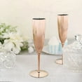 thumbnail image 1 of Balsa Circle 6 Metallic Blush 5 oz Plastic Champagne Flutes Tableware Disposable Wine Glassess Party Supplies, 1 of 8