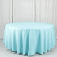 thumbnail image 1 of BalsaCircle 6 Pieces 108" Blue Round Polyester Tablecloths Fabric Table Cover Linens, 1 of 8