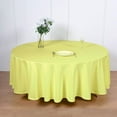 thumbnail image 1 of BalsaCircle 6 Pieces 108" Yellow Round Polyester Tablecloths Fabric Table Cover Linens, 1 of 5