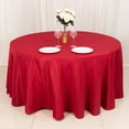 thumbnail image 1 of BalsaCircle 6 Pieces 120" Wine Round Polyester Tablecloths Linens Party Kitchen Dining Banquet, 1 of 8