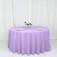 thumbnail image 1 of BalsaCircle 6 Pieces 132" Lavender Round Polyester Tablecloths Fabric Table Cover Linens, 1 of 7