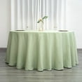 thumbnail image 1 of BalsaCircle 6 Pieces 132" Sage Green Round Polyester Tablecloths Fabric Table Cover Linens, 1 of 8
