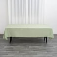 thumbnail image 1 of BalsaCircle 6 Pieces 60" x 102" Sage Green Rectangle Polyester Tablecloths Table Cover Linen, 1 of 8