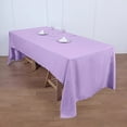 thumbnail image 1 of BalsaCircle 6 Pieces 60" x 126" Lavender Rectangle Polyester Tablecloths Table Cover Linens, 1 of 8
