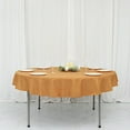 thumbnail image 1 of BalsaCircle 6 Pieces 70" Gold Round Polyester Tablecloths Fabric Table Cover Linens, 1 of 8