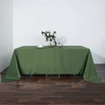 thumbnail image 1 of BalsaCircle 6 Pieces 90" x 132" Moss Green Rectangle Polyester Tablecloths Table Cover Linen, 1 of 8