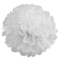 thumbnail image 1 of BalsaCircle 6 Pieces White 12" Paper Pom Poms Balls Bridal Event Birthday Party Decorations, 1 of 4