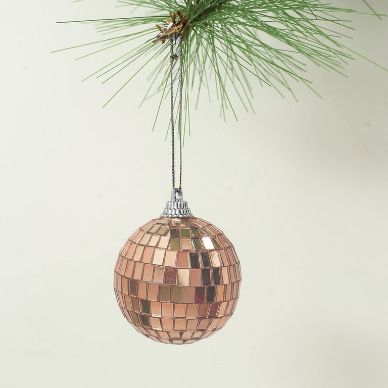 Mirror Disco Balls 4 - Rose Gold