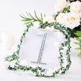 thumbnail image 1 of BalsaCircle 6" Silver Solid Letter Number Self-Adhesive Rhinestones Gems Sticker, 1 of 7