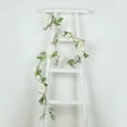 thumbnail image 1 of Balsa Circle 6 feet White Artificial Rose Peony Flower Garland Silk Hanging Vine Wedding Reception Party Centerpieces Event Decorations Supplies, 1 of 8